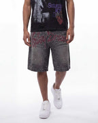 Vale Forever Iced Out Jorts Black