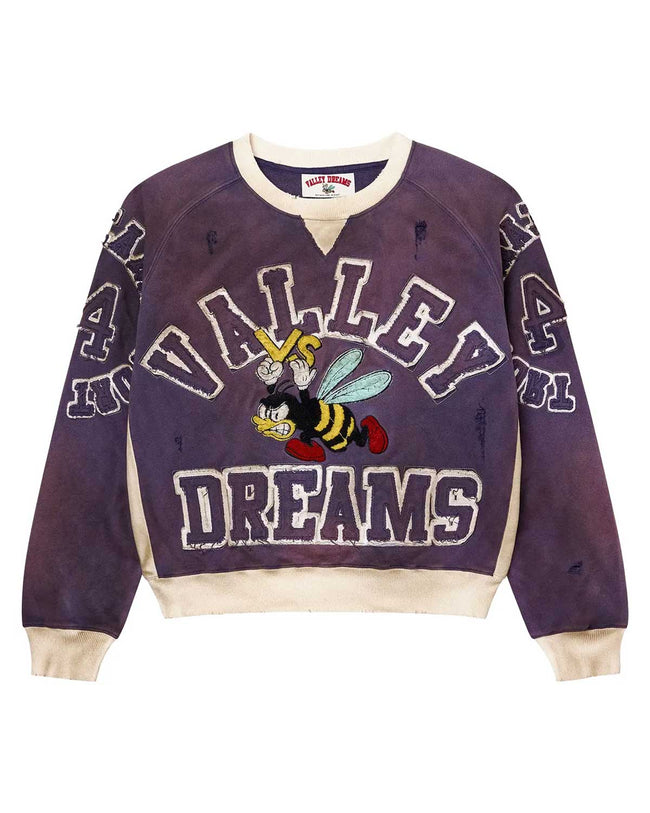 Vale Forever Insignia Crewneck Purple Hover Image
