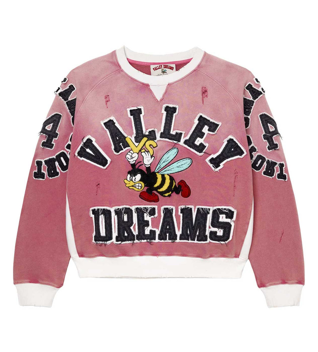Vale Forever Insignia Crewneck Redwood