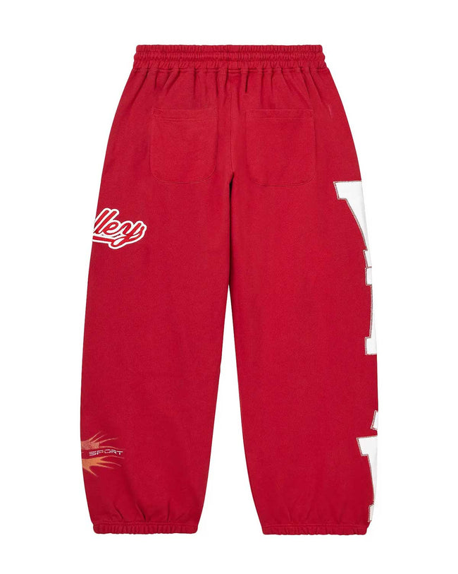 Vale Forever Lego Sweatpants Cherry Red Main Image