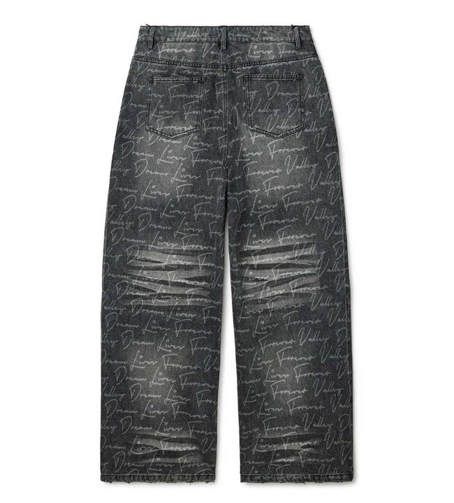 Vale Forever Letter To Vale Denim Black Main Image