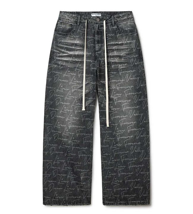 Vale Forever Letter To Vale Denim Black Hover Image