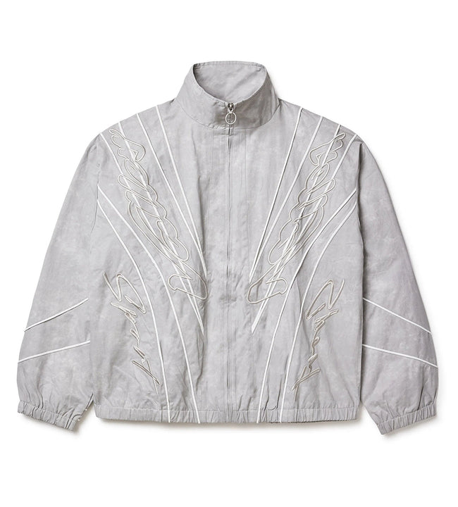 Vale Forever Meteor Spiral Track Jacket Grey Hover Image
