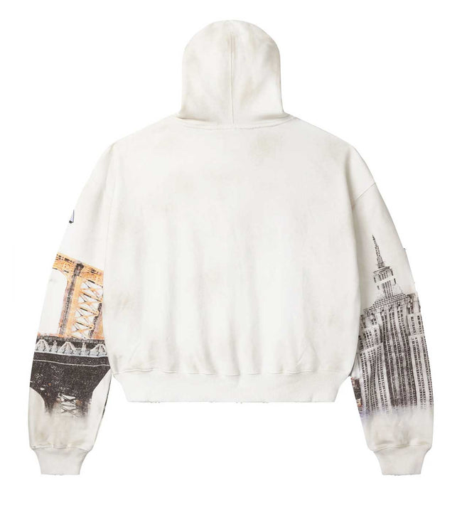 Vale Forever NYC Zip Up Hoodie White Main Image