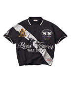 Vale Forever Panda Polo Black