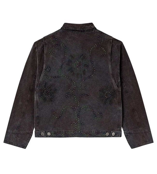 Vale Forever Paranoia Denim Work Jacket Washed Black Main Image