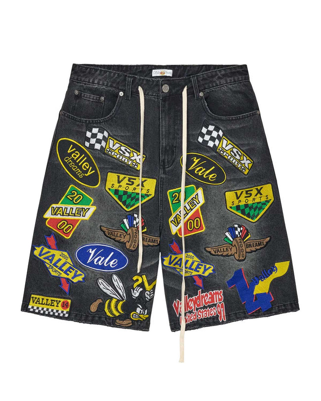 Vale Forever Passport Jorts Black Hover Image