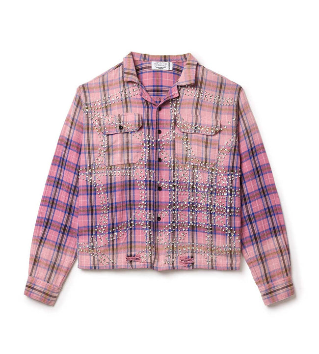 Vale Forever Piggy Bank Flannel Pink Hover Image