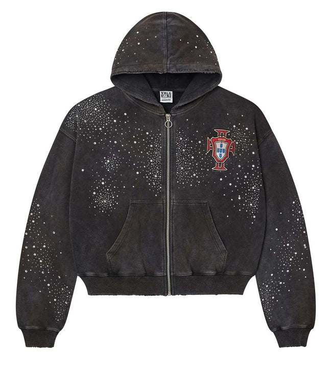 Vale Forever Pluto Cluster Zip Up Hoodie Black Hover Image