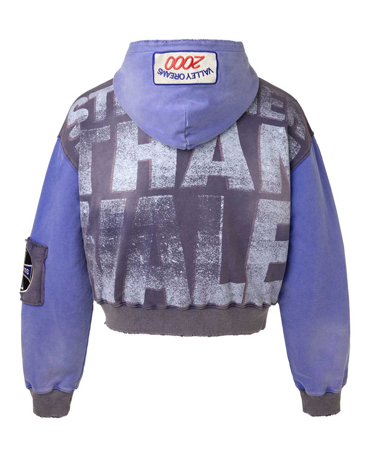 Vale Forever Queen Zip Up Hoodie Blue