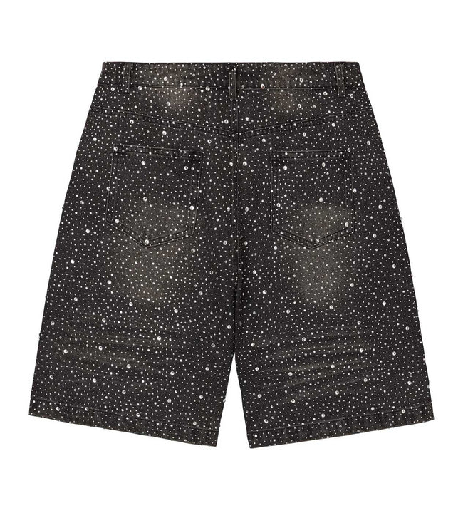 Vale Forever Rainstorm Jorts Black Main Image