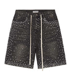 Vale Forever Rainstorm Jorts Black