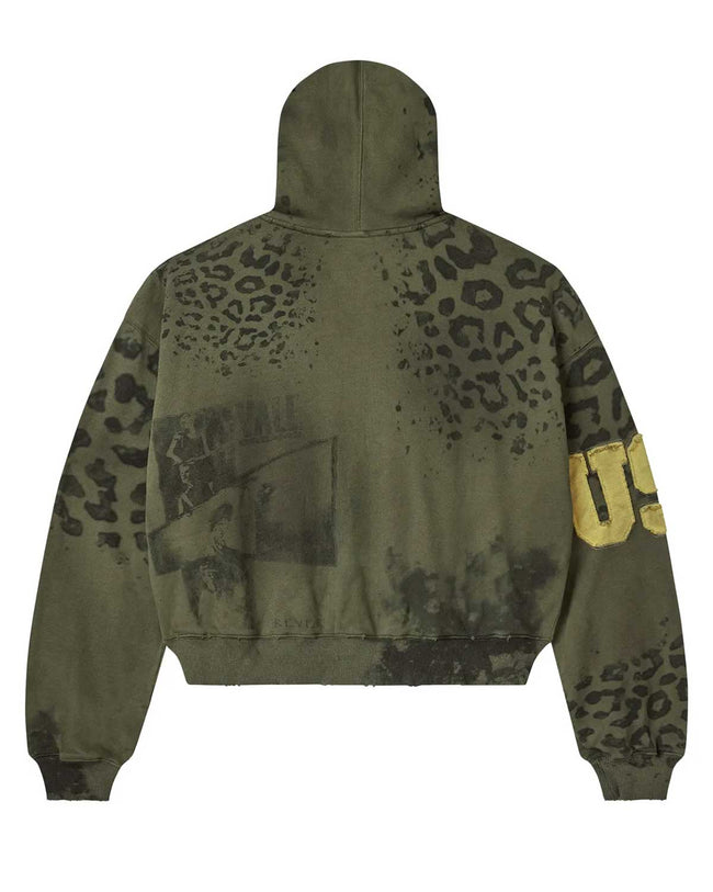 Vale Forever Safari Zip Up Hoodie Green Main Image
