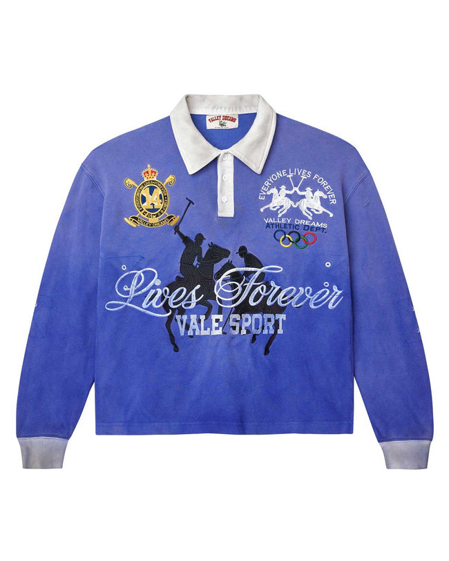 Vale Forever Schwab L/S Rugby Blue Hover Image
