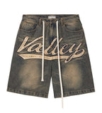 Vale Forever Skittles Jorts Denim Blue