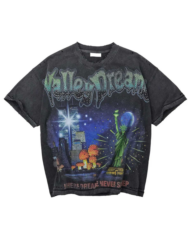 Vale Forever Skyline Bling Tee Black Hover Image