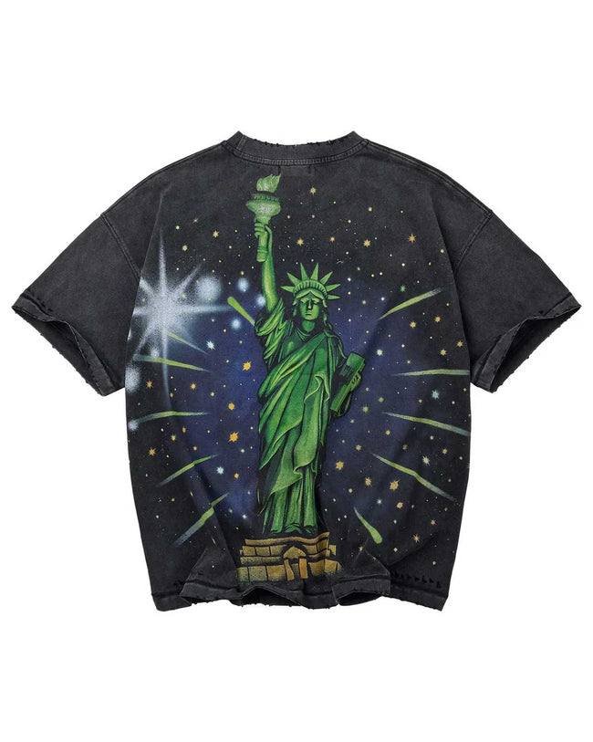 Vale Forever Skyline Bling Tee Black Main Image
