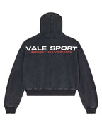 Vale Forever Staple Zip Up Hoodie Faded/Black