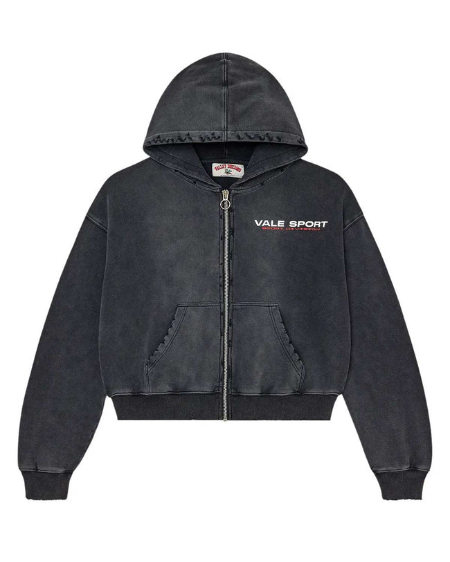 Vale Forever Staple Zip Up Hoodie Faded/Black Hover Image