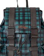 Vale Forever Tactician Bag Green Plaid