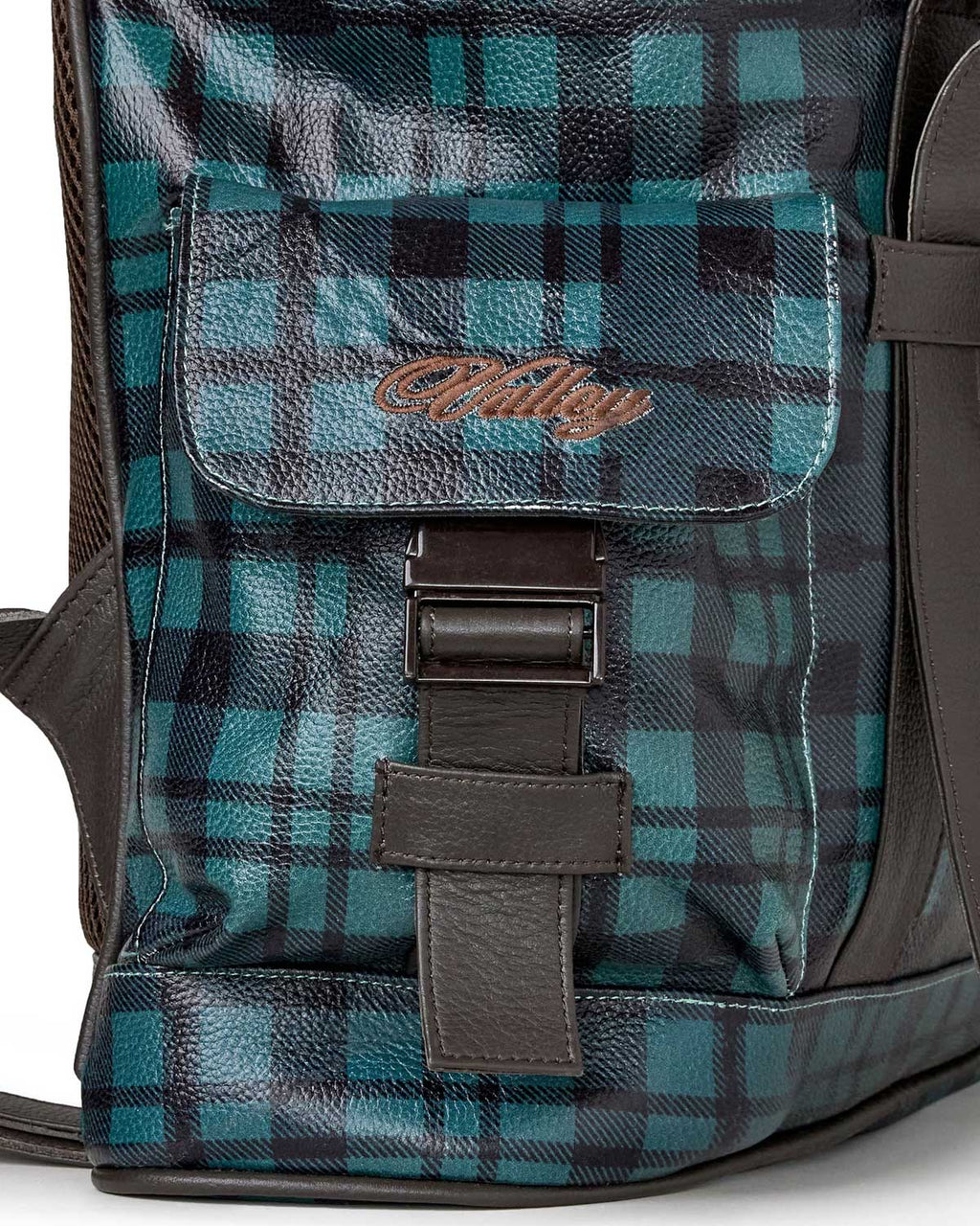 Vale Forever Tactician Bag Green Plaid