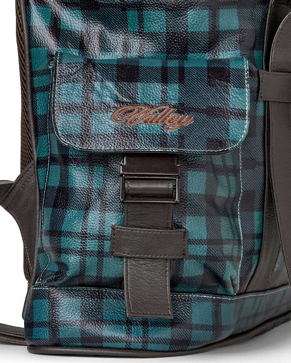 Vale Forever Tactician Bag Green Plaid