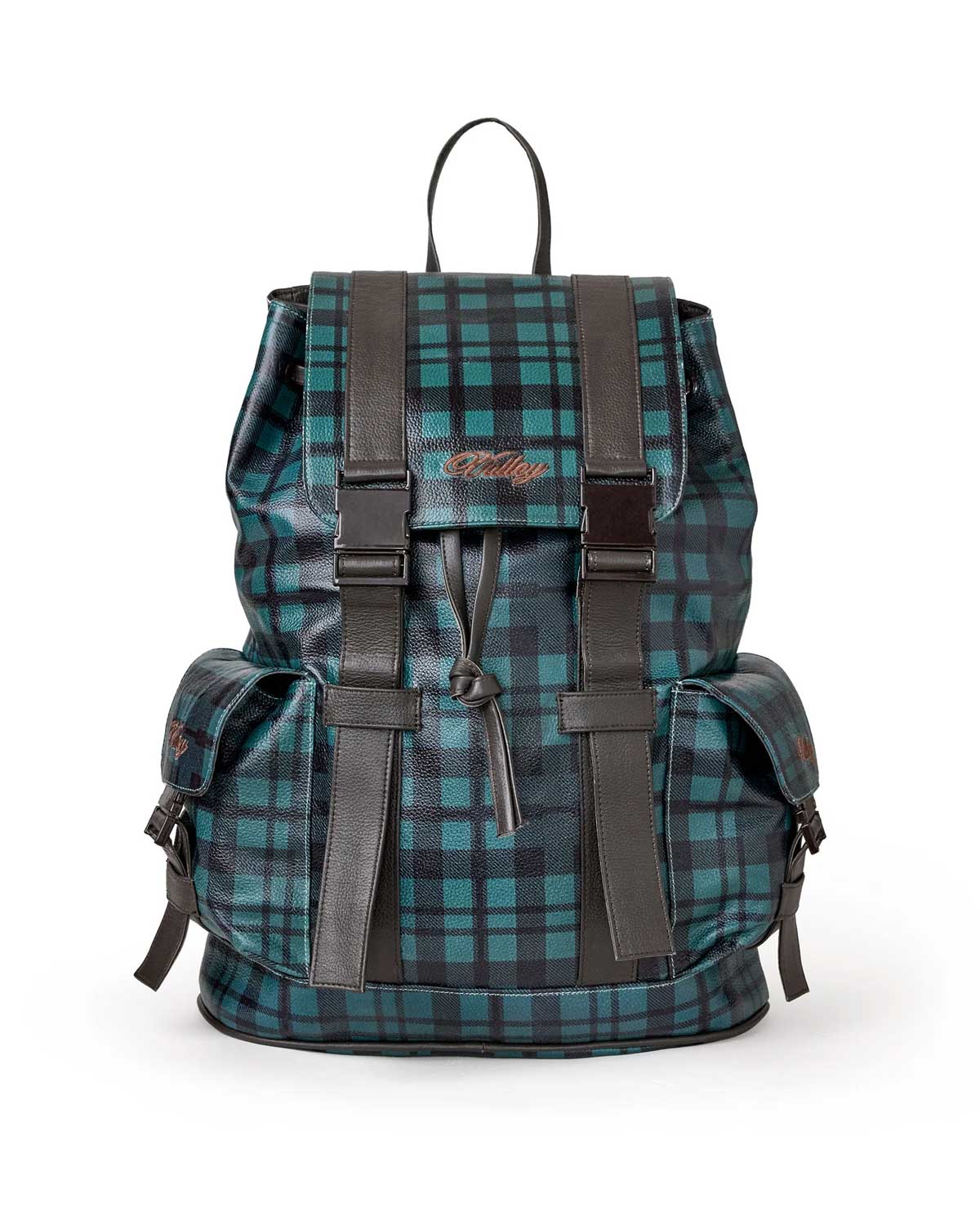 Vale Forever Tactician Bag Green Plaid