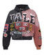 Vale Forever Two Face Zip Up Hoodie Black