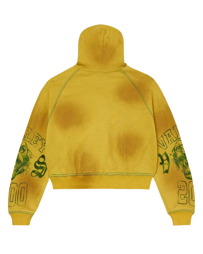 Vale Forever VSX 2000 Zip Up Hoodie Brasil Yellow Main Image