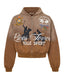 Vale Forever Vanderbilt Zip Up Hoodie Brown