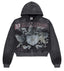 Vale Forever Vendetta Zip Up Hoodie Black
