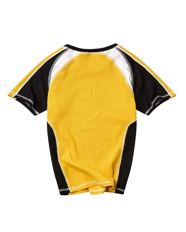 Vale Forever Women's Valley Sport Femme Tee Yellow Main Image