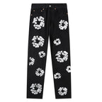 Denim Tears Wreath Black Denim Pants