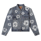 Denim Tears All‑Over Floral Print Streetwear Jacket