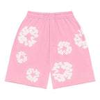Denim Tears The Cotton Wreath Shorts Pink