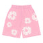 Denim Tears The Cotton Wreath Shorts Pink