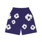Denim Tears The Cotton Wreath Shorts Purple