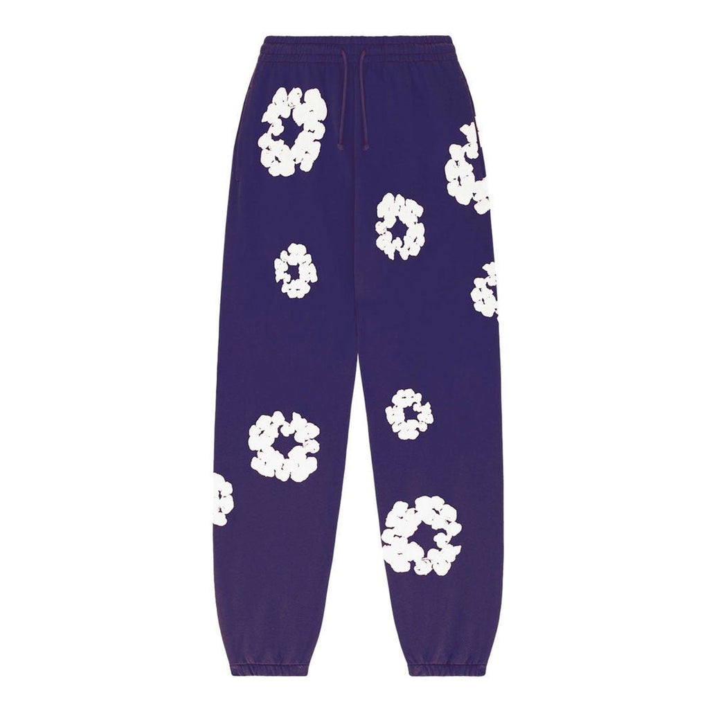 Denim Tears The Cotton Wreath Sweatpants 'Purple'
