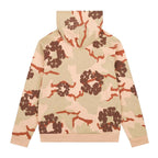 Denim Tears Wreath Zip Sweatshirt 'Tan Camo'