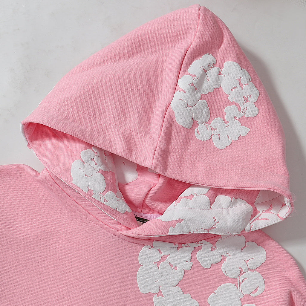 Denim Tears Pink Hoodie & Sweatpants Set