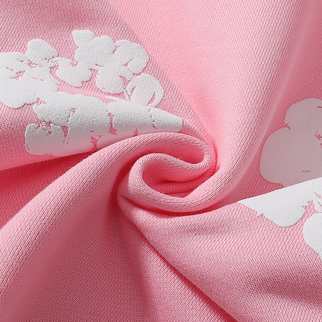 Denim Tears Pink Hoodie & Sweatpants Set