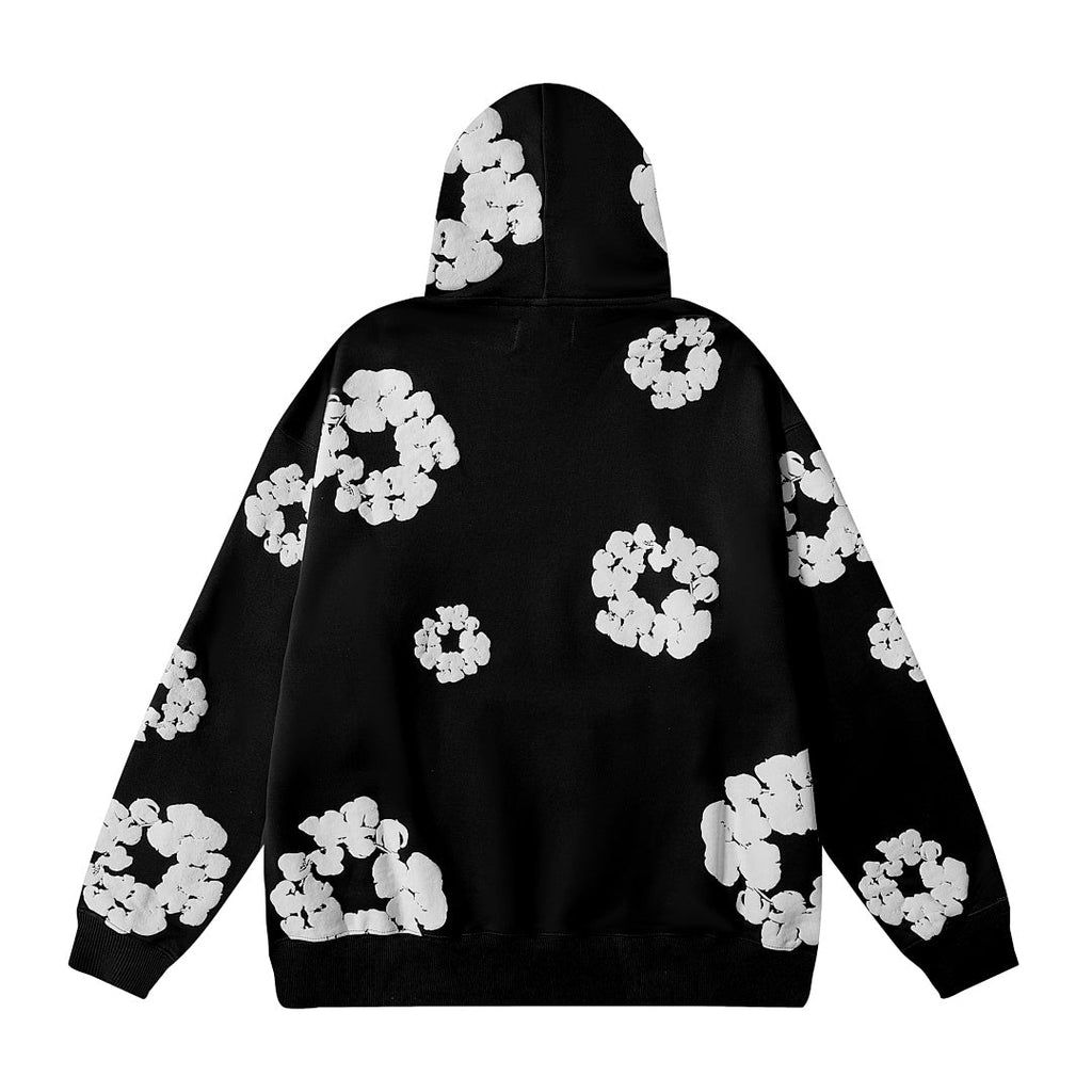 Denim Tears Black Hoodie & Sweatpants Set